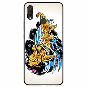 Ốp lưng dành cho Huawei Nova 3e mẫu Chép Vàng Nền Sáng
