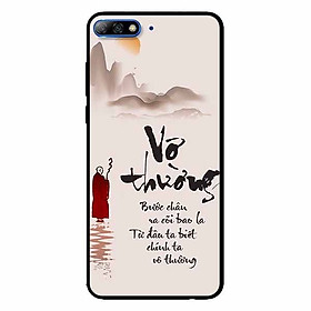 Ốp lưng in cho Huawei Y7/ Y7 Prime 2018  Mẫu Vô Thường Bước Chân