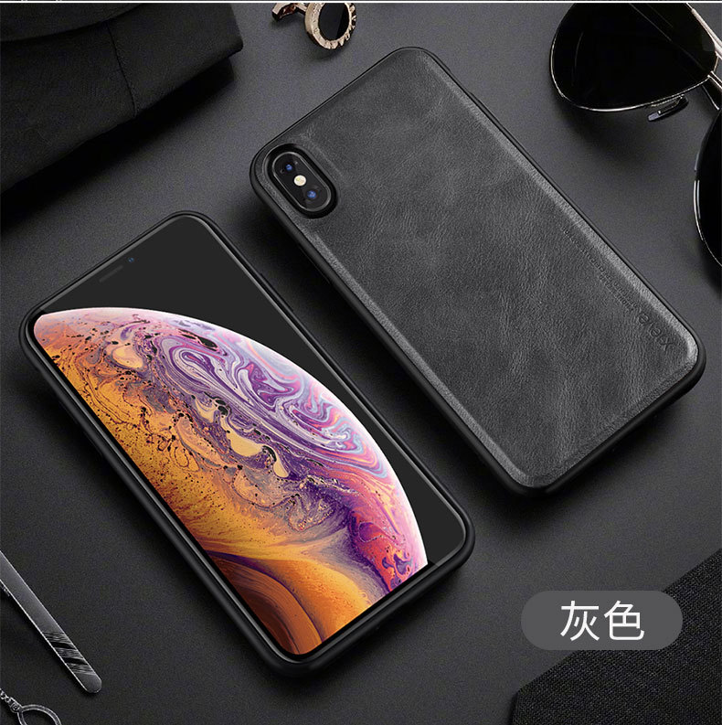 Ốp lưng da cho iPhone X, Xr, Xs Max, iPhone 11, 11 Pro, 11 Pro Max hãng X-level cao cấp viền mềm chống sốc - Hàng chính hãng