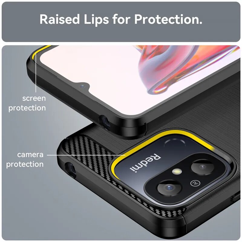 Ốp lưng chống sốc Likgus cho Xiaomi Redmi 12C (chuẩn quân đội, chống va đập, chống vân tay) - Hàng chính hãng