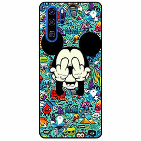 Ốp lưng in cho Huawei P30 Pro Mẫu Chuột Che Mắt