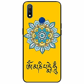 Ốp lưng in cho Realme 3 Pro Mẫu Om Mani Padme Hum
