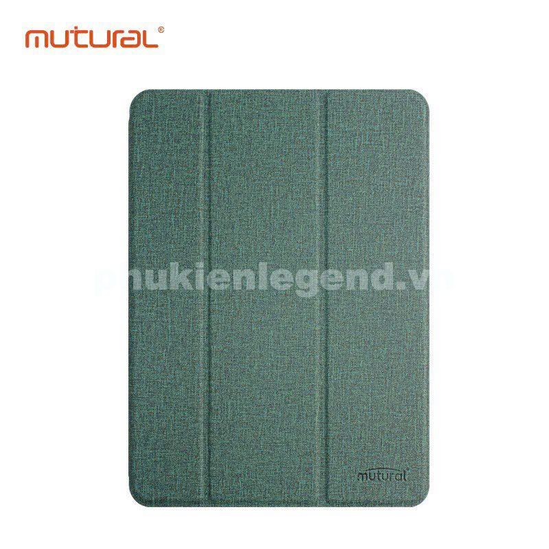 Bao da cho iPad Pro 11 inch M4 2024 / 13 inch M4 2024 lưng dẻo silicon chống sốc, có khay chứa bút tiện lợi chính hãng MUTURAL - Hàng chính hãng
