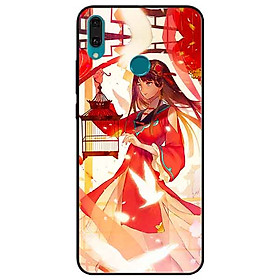 Ốp lưng in cho Huawei Y9 2019 Mẫu Cherry Đỏ