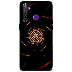 Ốp lưng dành cho Realme 6i mẫu Năng Lượng Đỏ Đen