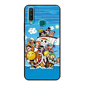 Ốp Lưng in cho Vivo Y17 Mẫu Hải Tặc Mũ Rơm - Hàng Chính Hãng