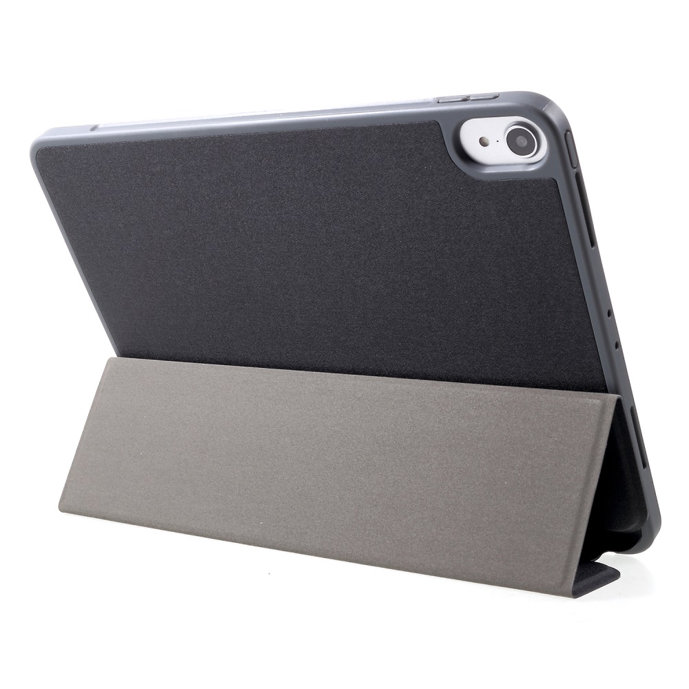 Bao da iPad pro 11 inh 2018 hiệu Mutural có khay để bút_ Màu đen_ hàng nhập khẩu