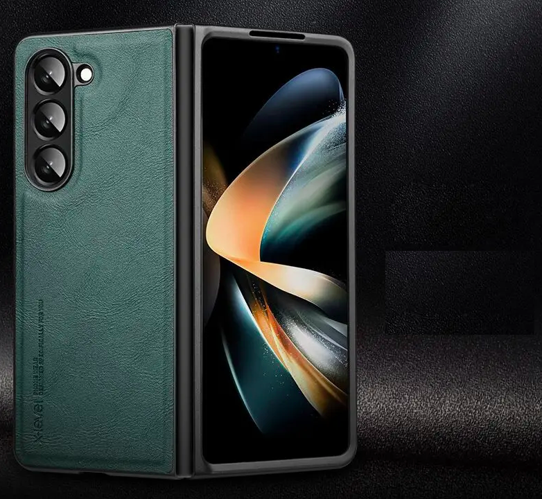 Ốp lưng cho SamSung Galaxy Z Fold 7 , Z Fold 6 , Z Fold 5 chính hãng X-level dạng da mềm - Hàng nhập khẩu