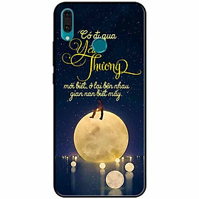 Ốp lưng in cho Huawei Y9 2019 Mẫu Đi Qua Yêu Thương
