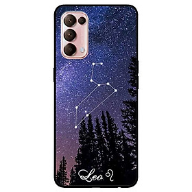 Ốp lưng dành cho Oppo Reno 5 mẫu Cung Hoàng Đạo - Leo