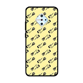 Ốp Lưng in cho Vivo S1 Pro/ Vivo V17 Mẫu Họa Tiết Guita - Hàng Chính Hãng