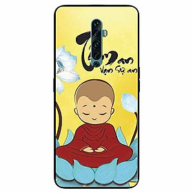 Ốp lưng in cho Oppo Reno 2F Mẫu Tâm Chú Tiểu