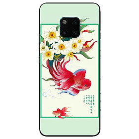 Ốp in cho Huawei Mate 20 Pro Cá Ba Đuôi Đỏ - Hàng chính hãng