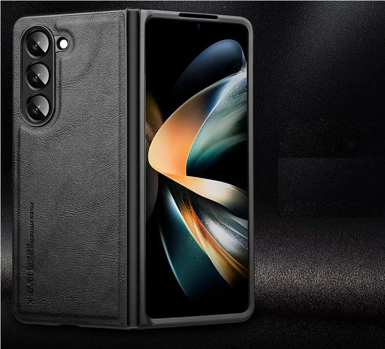 Ốp lưng cho SamSung Galaxy Z Fold 7 , Z Fold 6 , Z Fold 5 chính hãng X-level dạng da mềm - Hàng nhập khẩu
