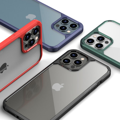 Ốp lưng chống sốc lưng trong phong cách mới dành cho iPhone 11 / 12 / 13 / 11 Pro / 12 Pro / 13 Pro / 11 Pro Max / 12 Pro Max / 13 Pro Max / 12 Mini / 13 Mini - Hàng chính hãng