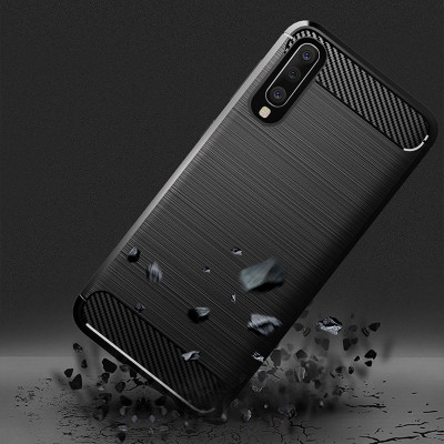 Ốp lưng chống sốc cho Samsung Galaxy A70 hiệu Likgus (chuẩn quân đội, chống va đập, chống vân tay) - Hàng chính hãng