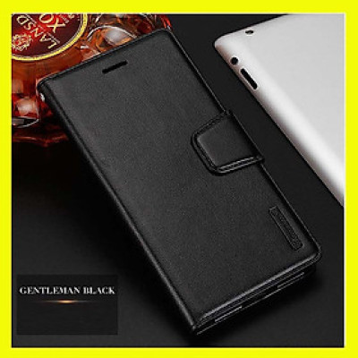 Bao da dạng ví cho SamSung Galaxy S21Plus hiệu Hanman, DaDa có quai cài có ngăn để thẻ ATM và để tiền, bao da may viền - Hàng nhập khẩu