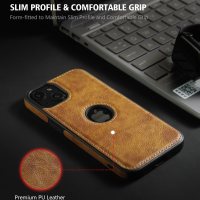 Ốp da cao cấp dành cho iPhone 13 / 13 Pro / 13 Pro Max / 13 Mini - Hàng chính hãng