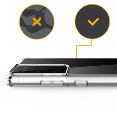Ốp lưng trong suốt chống sốc chống ố vàng, lưng cứng viền dẻo cho Samsung Galaxy S21, S21 Plus, S21 Ultra chính hãng Likgus bảo vệ toàn diện