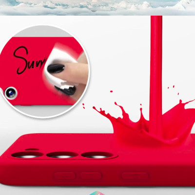Ốp lưng silicon case cho Samsung Galaxy S23 FE mỏng 0.3mm chống bám bẩn hiệu KST mặt lưng siêu mềm mịn, có gờ bảo vệ camera - hàng nhập khẩu
