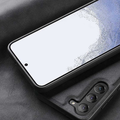 Ốp lưng da cao cấp cho SamSung Galaxy S24, S24 Plus chính hãng X-level viền mềm, chống bám vân tay - Hàng Chính Hãng
