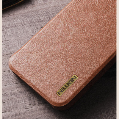 Bao Da Chính Hãng Nillkin Qin Dành Cho Samsung Galaxy S25 Ultra Cao Cấp, Có Ngăn Chứa Thẻ - Hàng chính hãng
