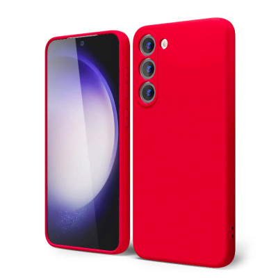 Ốp lưng silicon case cho Samsung Galaxy S23 FE mỏng 0.3mm chống bám bẩn hiệu KST mặt lưng siêu mềm mịn, có gờ bảo vệ camera - hàng nhập khẩu