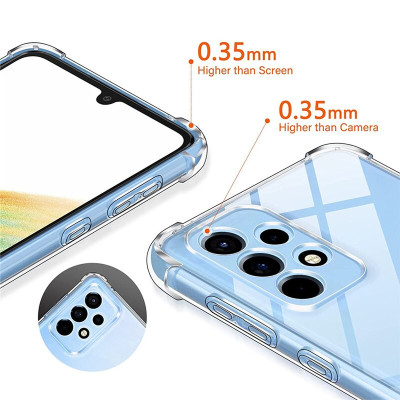 Ốp lưng dẻo trong chống sốc dành cho Samsung Galaxy A13 - Hàng nhập khẩu