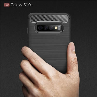 Ốp lưng chống sốc Likgus cho Samsung Galaxy S10e / S10 / S10 Plus / S10 5G - chuẩn quân đội, chống va đập, chống vân tay - Hàng nhập khẩu
