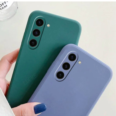 Ốp lưng silicon case cho Samsung Galaxy S23 FE mỏng 0.3mm chống bám bẩn hiệu KST mặt lưng siêu mềm mịn, có gờ bảo vệ camera - hàng nhập khẩu
