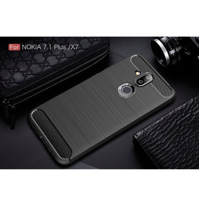 Ốp lưng chống sốc Likgus cho Nokia 8.1 / Nokia X7 (chuẩn quân đội, chống va đập, chống vân tay) - Hàng chính hãng