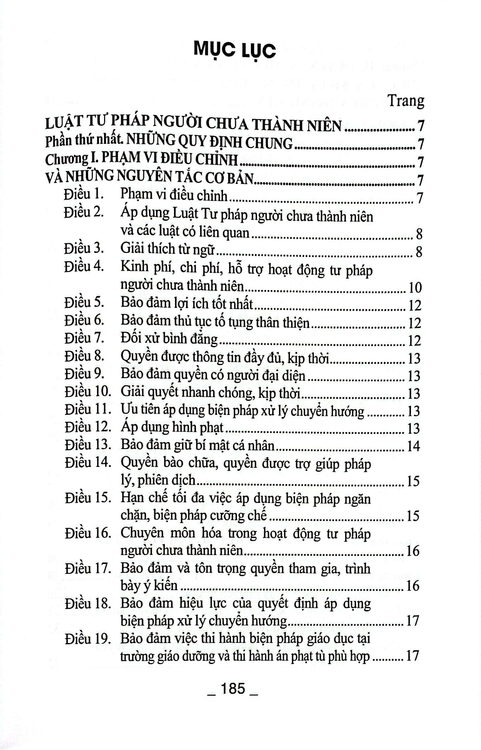 Sách - Luật Tư Pháp Người Chưa Thành Niên