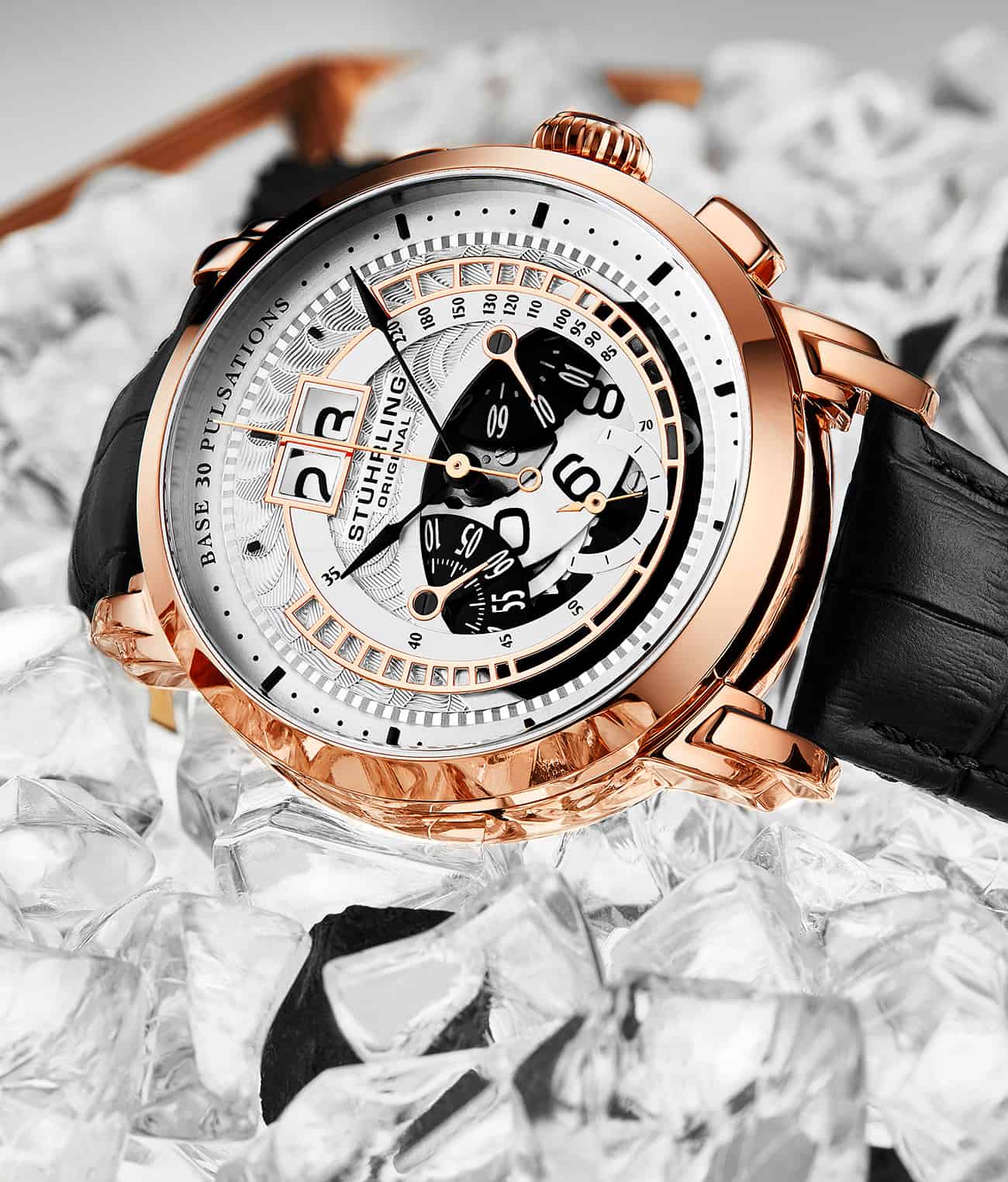 Đồng hồ nam Stuhrling Imperia Quartz Chronograph