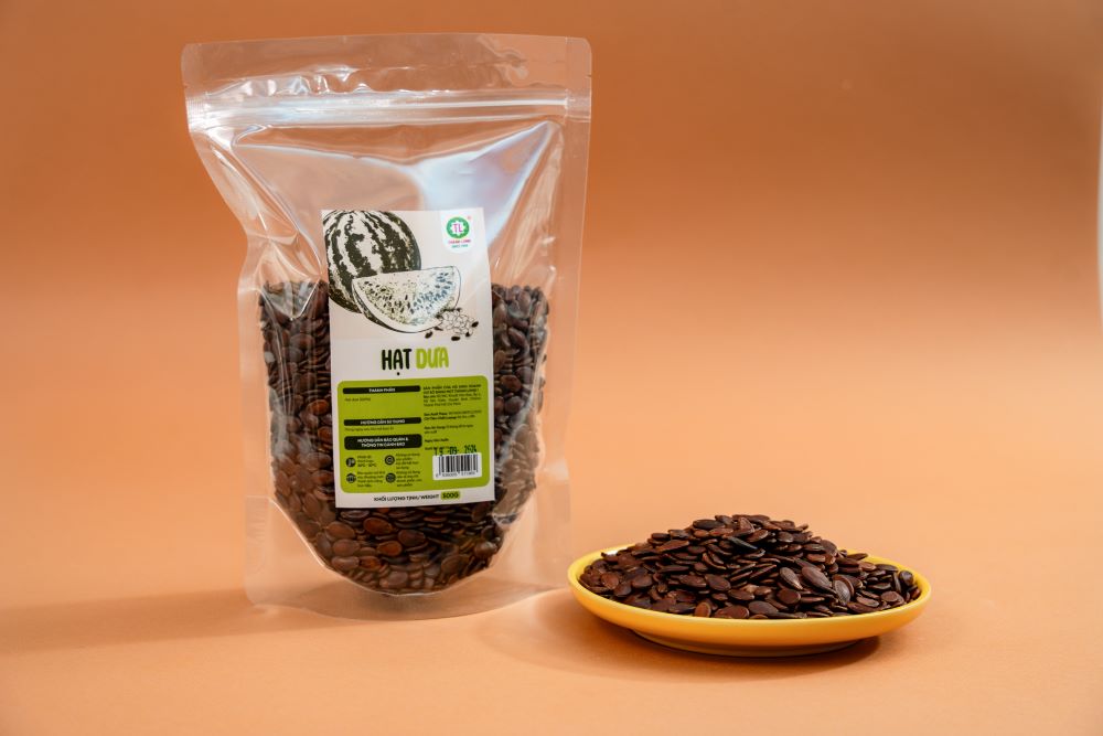 HẠT DƯA RANG KHÔNG MÀU THÀNH LONG 500G - VIỆT NAM