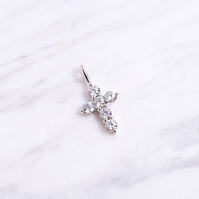 Mặt dây chuyền bạc hình thánh giá đính đá giá sốc Gix Jewel SPGMDC09