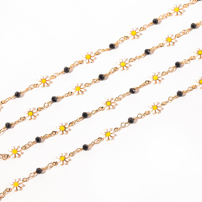 Chain kính phụ kiện dây đeo gọng giữ kính chống rơi vỡ tiện dụng dây đeo khẩu trang hoa cúc hoạ mi nhỏ xinh cách điệu strap airpod
