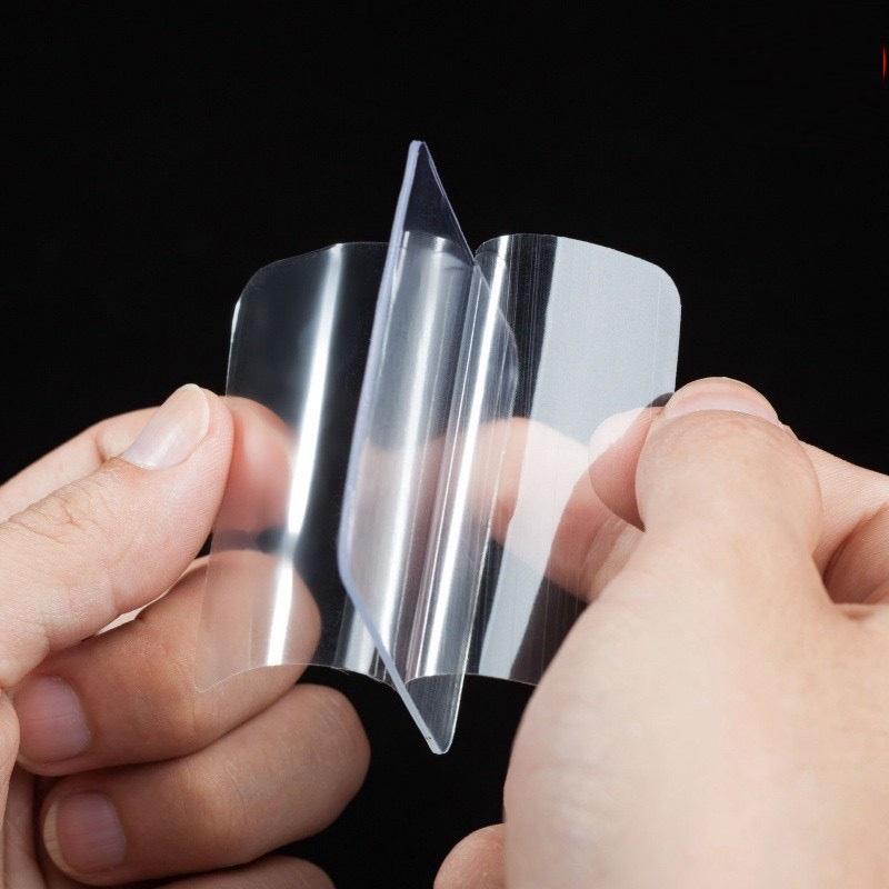 03 Miếng Dán 3M Siêu Dính, Băng Keo 2 Mặt Dán Tường Tiện Lợi, Trong Suốt, Đa Năng 6x6cm, Dễ Dàng Sử Dụng Trong Gia Đình - TakyHome 6000set3