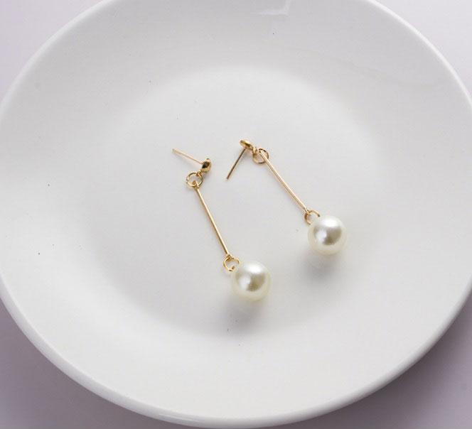 Bông Tai Graceful Pearl Korea Style Liti - 2034