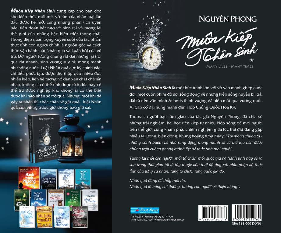 Muôn Kiếp Nhân Sinh - Tập 1 Bìa mềm - Tác Giả Nguyên Phong - Bìa Mềm - First News