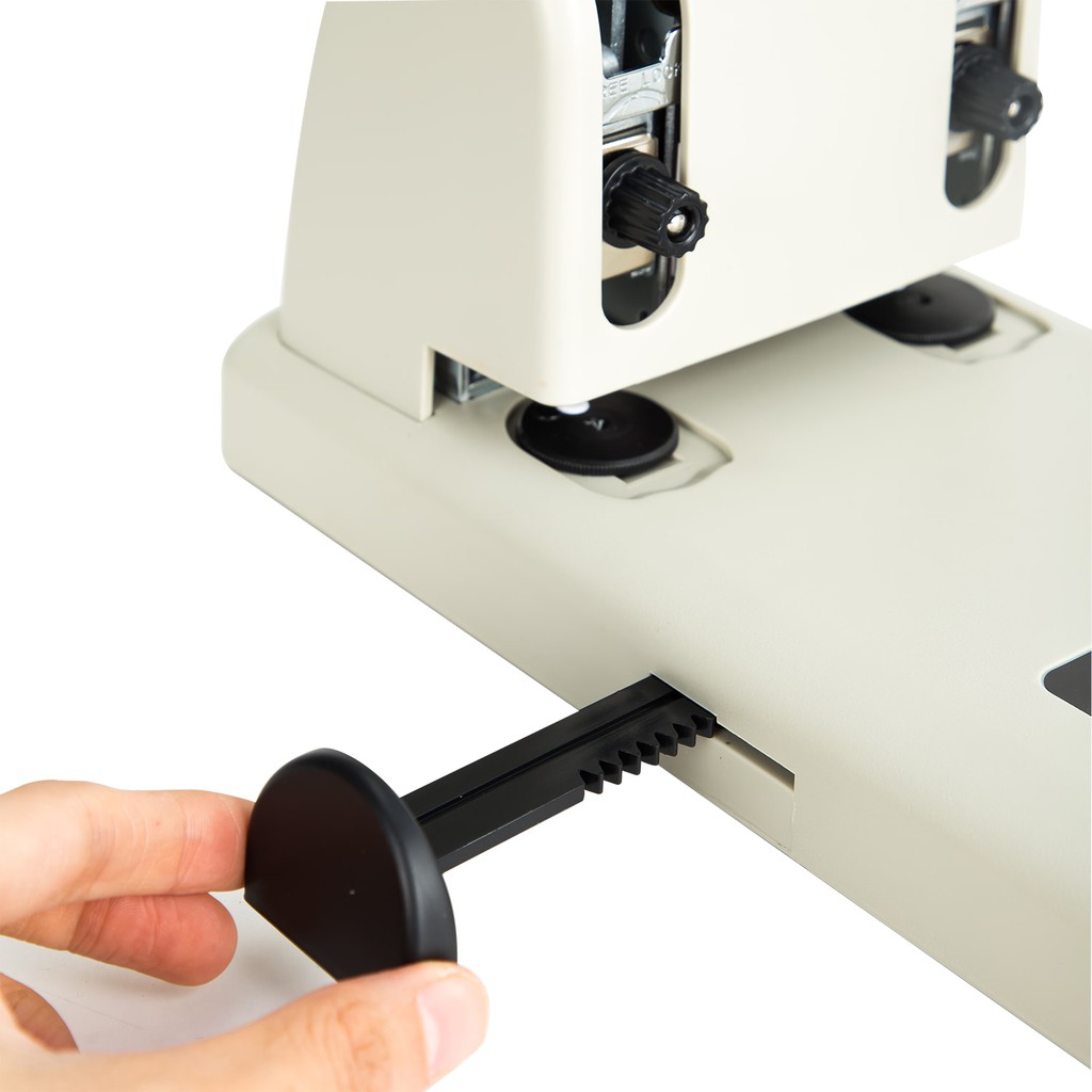 Máy Đục Lỗ Đại Deli Chính Hãng - Dụng Cụ Bấm Lỗ Giấy Tối Đa 100 Tờ Chất Liệu Cao Cấp, Chống Gỉ, Dễ Dàng Sử Dụng Lưỡi Đục Trợ Lực Thiết Bị Hỗ Trợ Văn Phòng, Làm Việc Cao Cấp Bền