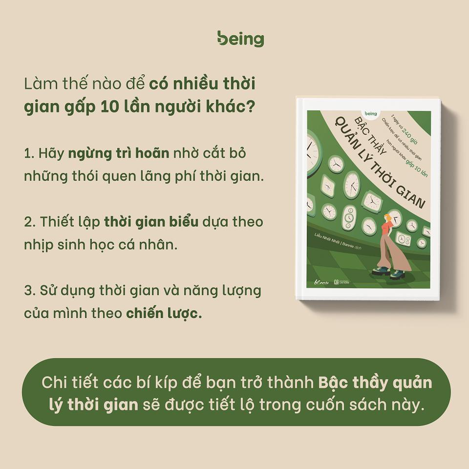 Sách - Bậc Thầy Quản Lý Thời Gian - AZ Việt Nam