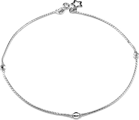 Lắc Chân Nữ Bạc Hiểu Minh LC006