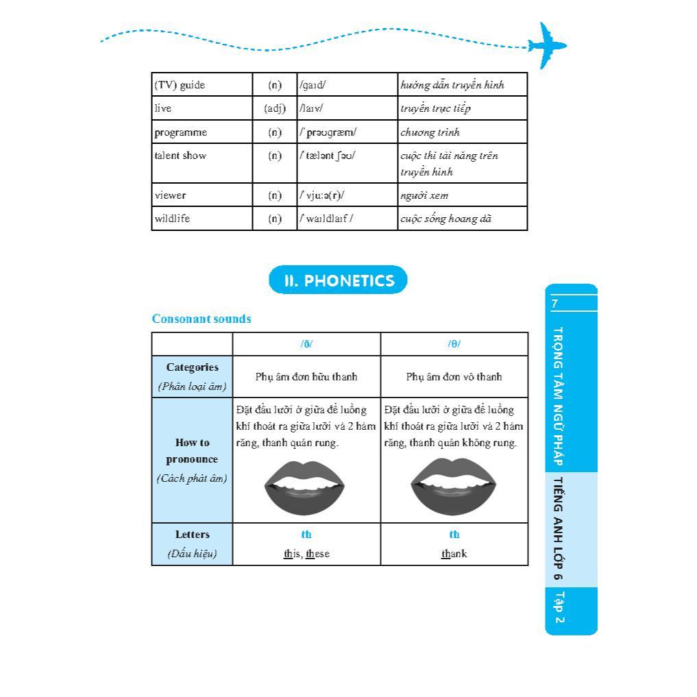 Sách - Global Success Trọng Tâm Ngữ Pháp Tiếng Anh Lớp 6 - Tập 2 - Minh Thắng