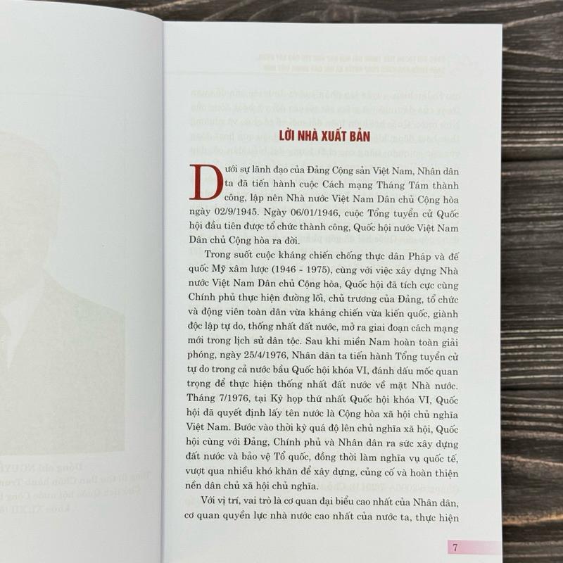 Sách - Quốc Hội Trong Tiến Trình Đổi Mới Đáp ứNg Yêu Cầu Xây Dựng, Hoàn Thiện Nhà Nước Pháp Quyền Xã Hội Chủ Nghĩa Việt Nam - NXB Chính Trị Quốc Gia