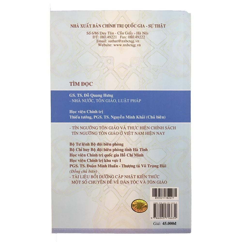 Sách - Về Đạo Cơ Đốc - NXB Chính Trị Quốc Gia