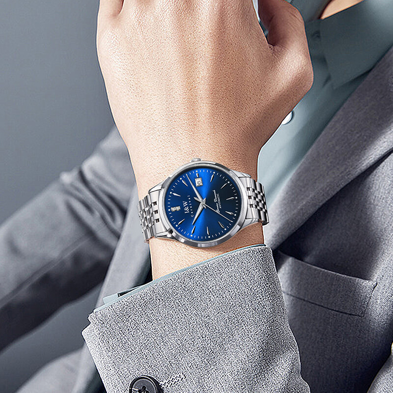 Đồng hồ nam chính hãng IW Carnival IW731G-1 ,kính sapphire,chống xước,chống nước 50m,Bh 24 tháng,máy cơ (automatic)