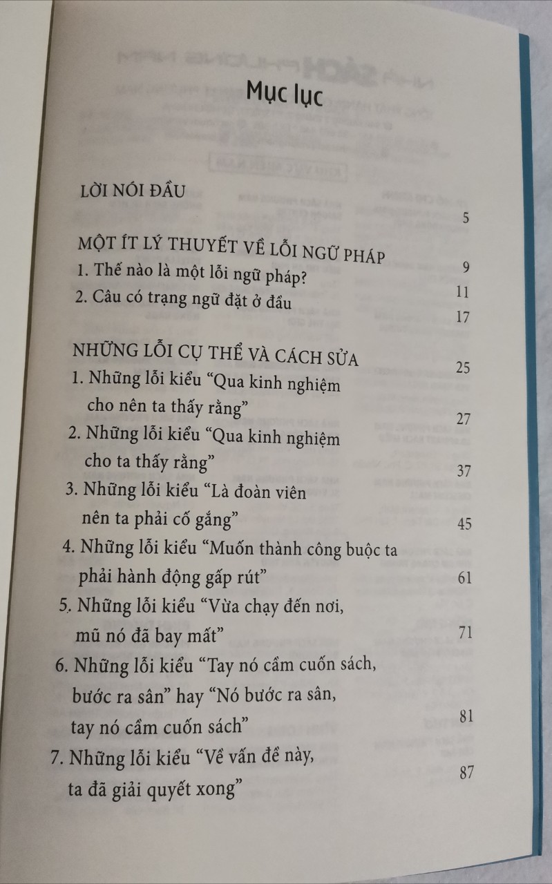 Sách - Sổ Tay Sửa Lỗi Hành Văn