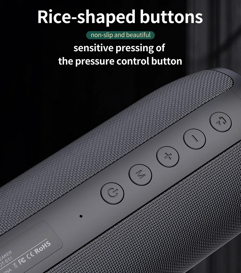 SOAIY Loa Bluetooth 5.0 Zealot S51 - Hàng Nhập Khẩu