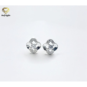 Bông tai bạc Ý 925 Huệ Ngân- Hoa Đẹp TC1025E