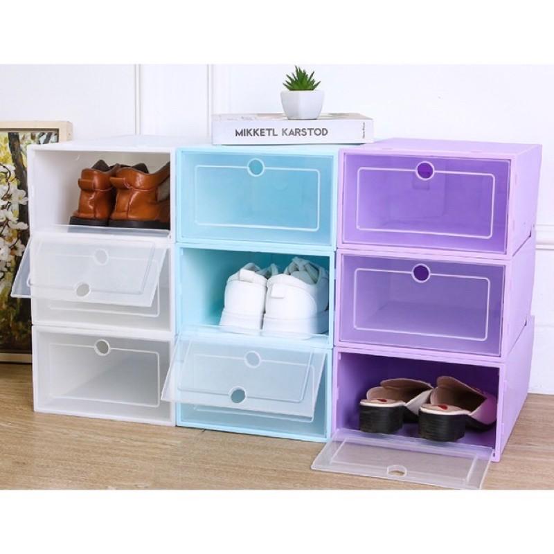 Hộp Đựng Giày Nắp Nhựa